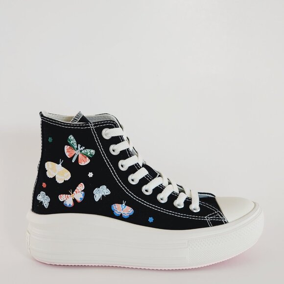 Converse CTAS Move Hi Butterfly Wings Women's Platform Sneakers A05994C NWT - Picture 2 of 6